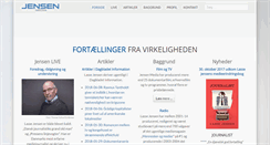 Desktop Screenshot of jensenmedia.dk